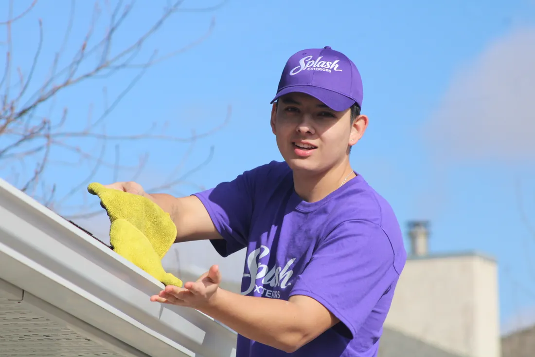 Professional gutter cleaning