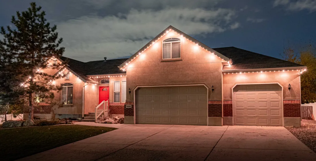 Permanent exterior LED lighting