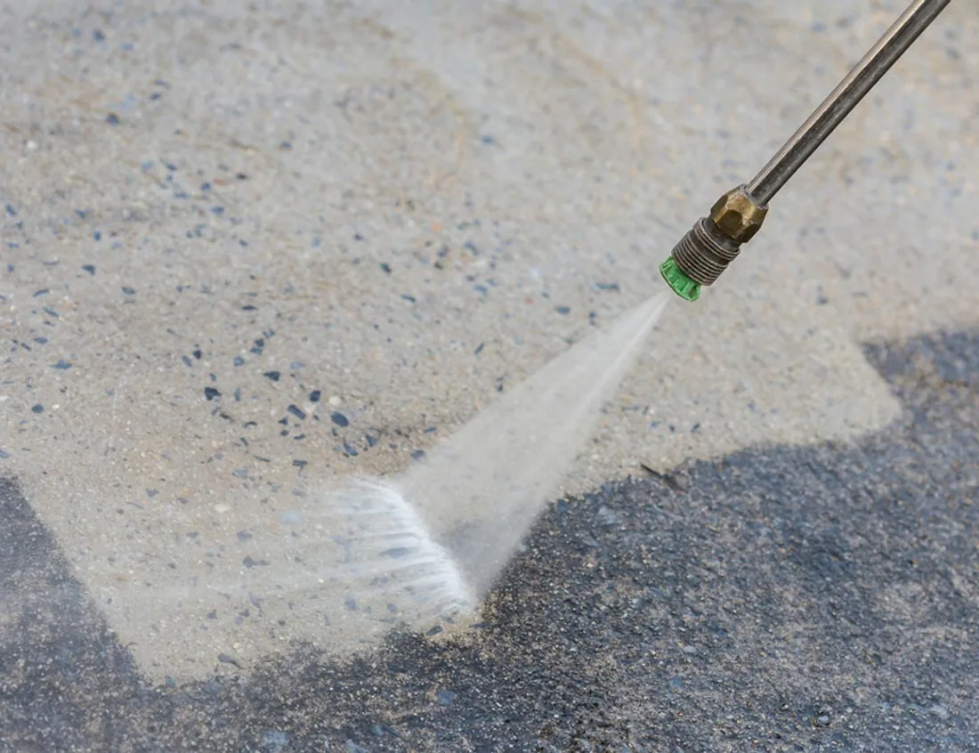 Professional pressure washing
