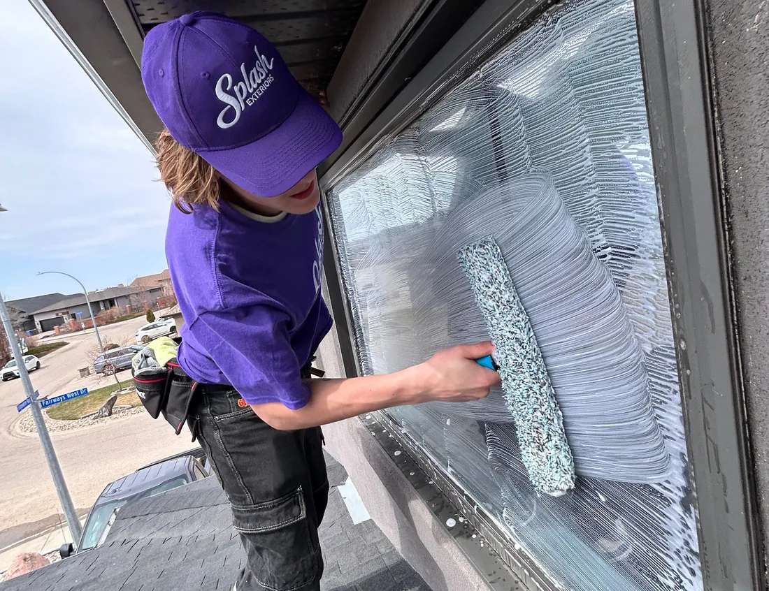 Professional window cleaning
